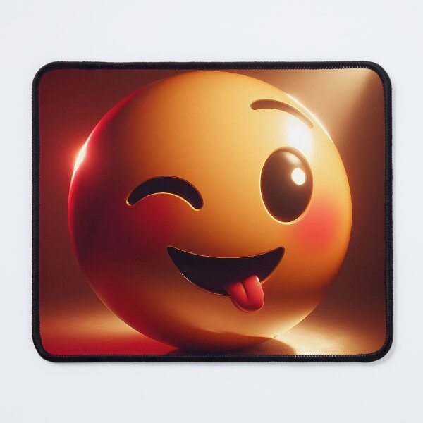 Item preview, Winking Emoji designed and sold by GalleryBrisArt.