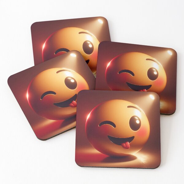 Item preview, Winking Emoji designed and sold by GalleryBrisArt.