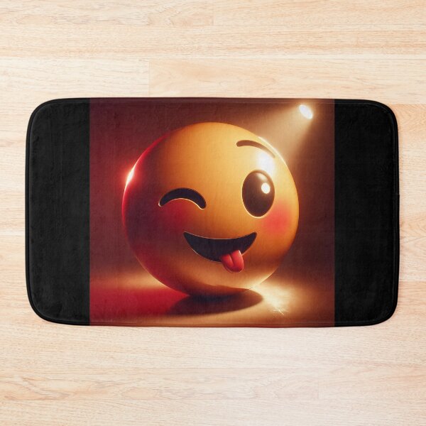 Item preview, Winking Emoji designed and sold by GalleryBrisArt.