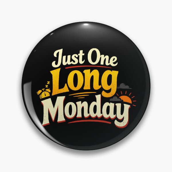 Item preview, Sarcasm Just One Long Monday Funny Men's Gear designed and sold by DynamicDesign.