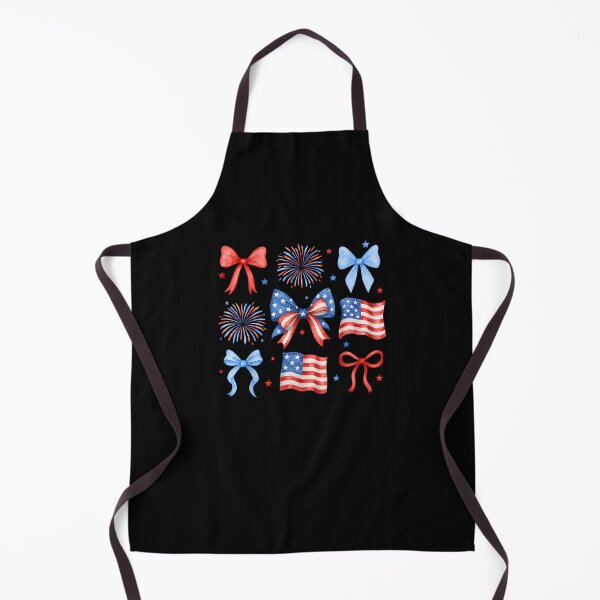 Item preview, USA Flag Fireworks Bows Patriotic 4th of July Coquette Girls designed and sold by Boutkimaewab.