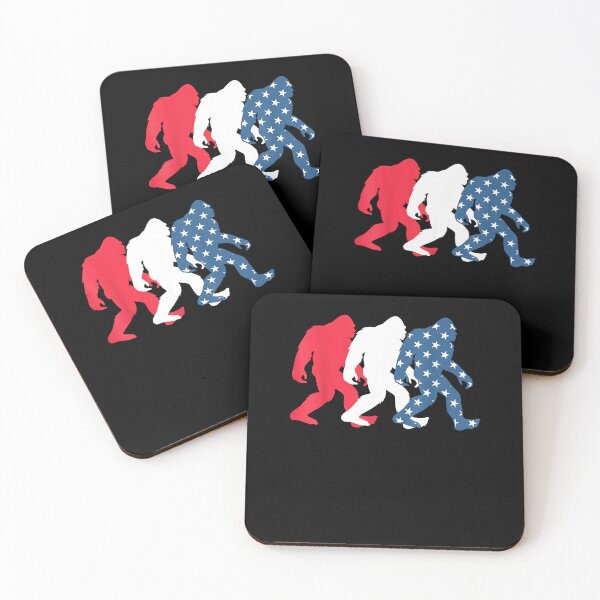Item preview, Bigfoot 4th of July Sasquatch American Flag Patriotic USA for Women Kids Men designed and sold by Boutkimaewab.
