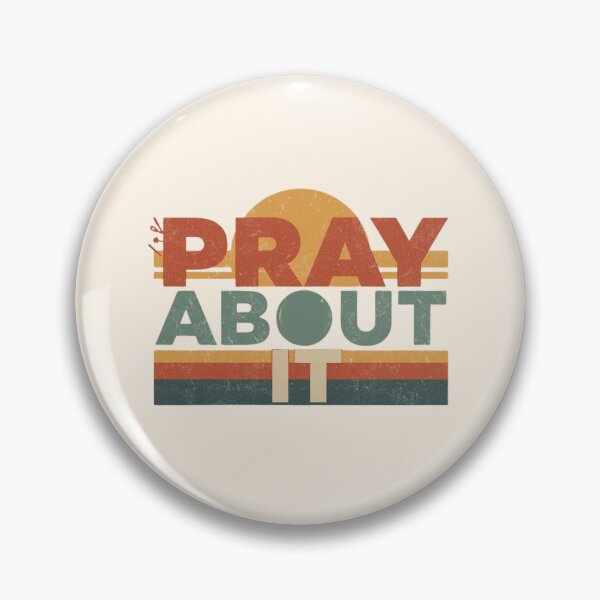 Item preview, Pray About It Christian Encouragement Design designed and sold by Sunniz.