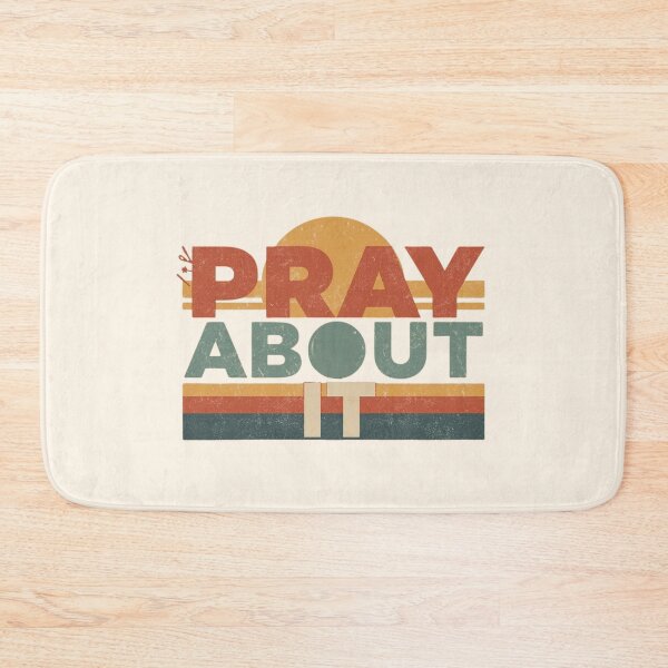 Item preview, Pray About It Christian Encouragement Design designed and sold by Sunniz.