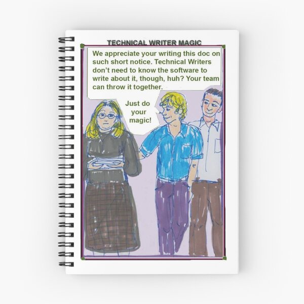 Item preview, Technical Writer Magic designed and sold by ROSENDE ART HOUSE.