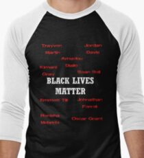 Black Lives Matter Men's Baseball ¾ T-Shirt