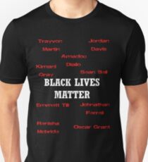 Camiseta unisex Las vidas negras importan