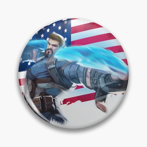 Item preview, Patriotic Super Soldier Dynamic Comic Style Art designed and sold by FabrizioParker.