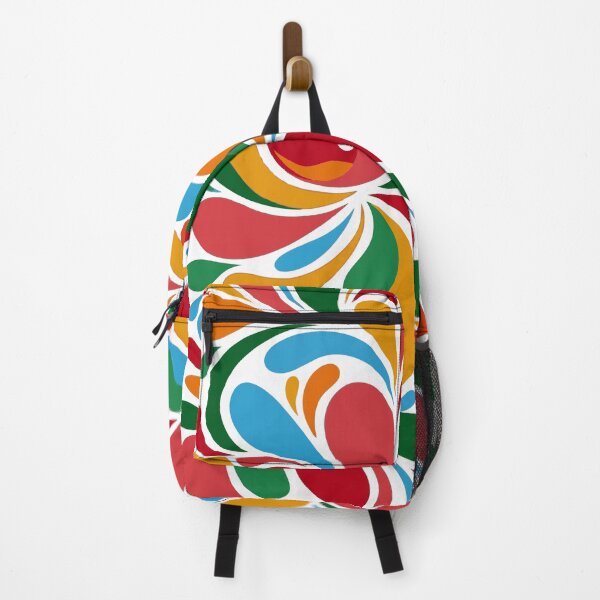 Item preview, Retro Groovy Boho Floral Swirls - Colorful Abstract Paisley Pattern designed and sold by Far Out Goods.