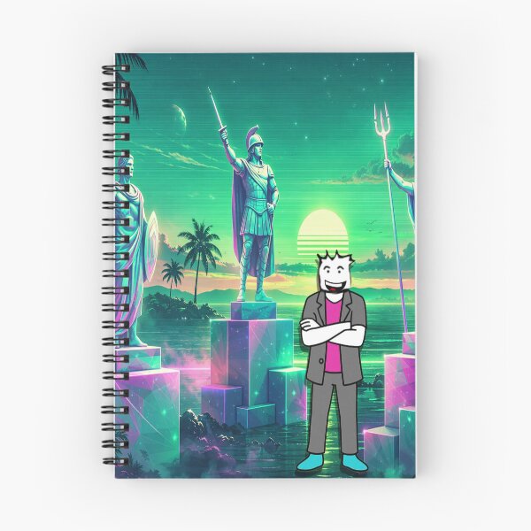 Item preview, Vaporwave Statues background with OC designed and sold by SamiVaporStudio.