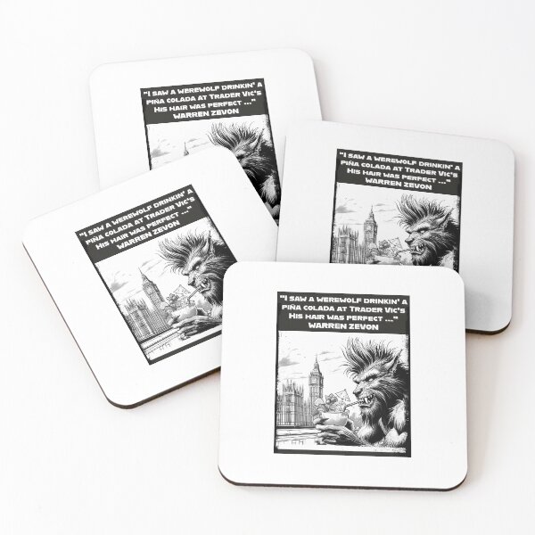 Item preview, Warren Zevon Werewolves Of London Lyrics Inspired  designed and sold by WendyBoroughs7.