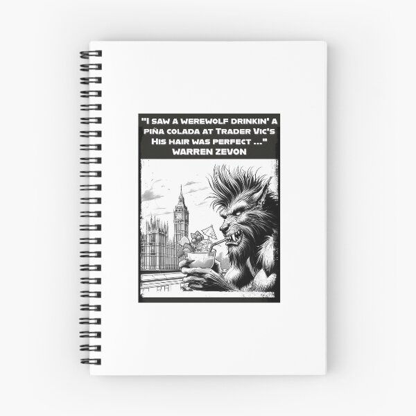 Item preview, Warren Zevon Werewolves Of London Lyrics Inspired  designed and sold by WendyBoroughs7.
