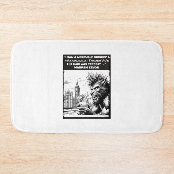 Item preview, Warren Zevon Werewolves Of London Lyrics Inspired  designed and sold by WendyBoroughs7.