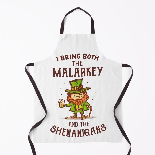 Item preview, I Bring Malarkey and Shenanigans designed and sold by ThePrintPig.