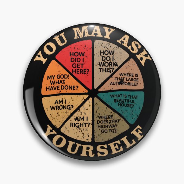 Item preview, YOU-MAY-ASK-YOURSELF-VINTAGE designed and sold by ThePrintPig.