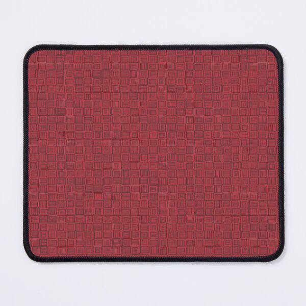 Item preview, Rose Ruby Cherry Red Basket Weave Pattern designed and sold by burbankdesigns.