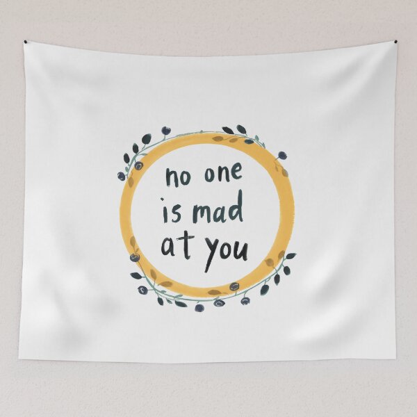 Item preview, No One Is Mad At You Anxiety Relief Self Care designed and sold by SkeletonsDanger.