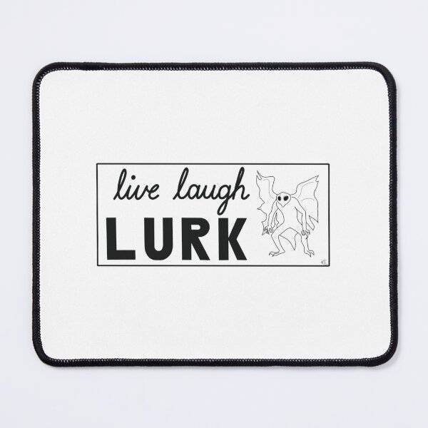 Item preview, Live Laugh Lurk Faint Cryptid Typography designed and sold by wswrnyhj65.