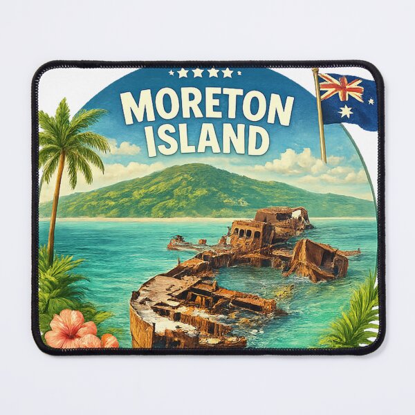 Item preview, Moreton Island - Travel Art designed and sold by devonclemon.