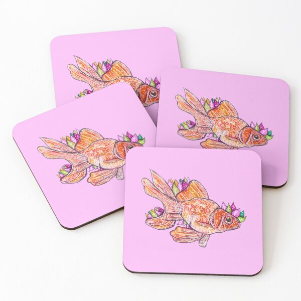 Item preview, Blood Orange Goldfish designed and sold by Ruby Tiger Creations.