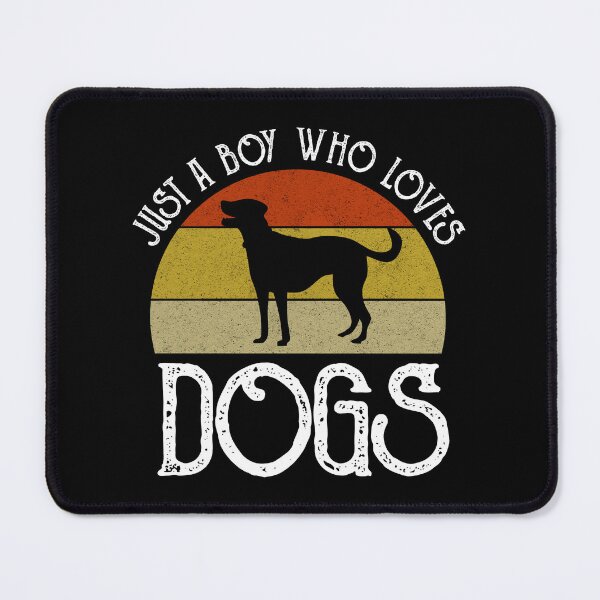 Item preview, Just A Boy Who Loves Dogs designed and sold by Cat Lady Designs.