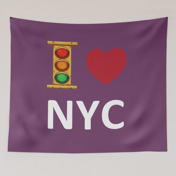 Item preview, NYC letters - White title designed and sold by TasseABdes.