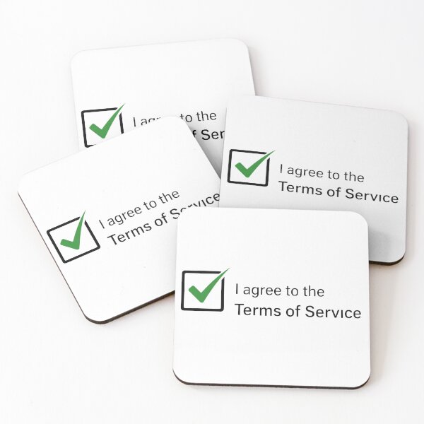 Item preview, I Agree to the Terms of Service designed and sold by ApexAngelCom.