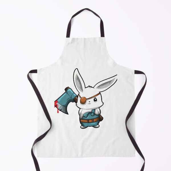 Item preview, Creepy Cute Bunny With Axe Horror Graphic designed and sold by wswrnyhj65.