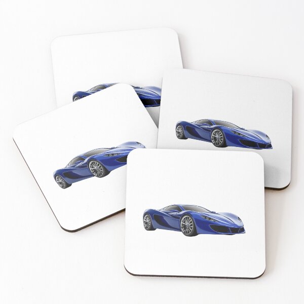 Item preview, Modern Blue Supercar - Tech & Speed Aesthetic designed and sold by DraftDose.