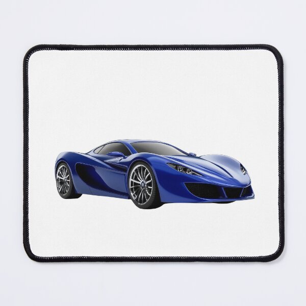 Item preview, Modern Blue Supercar - Tech & Speed Aesthetic designed and sold by DraftDose.