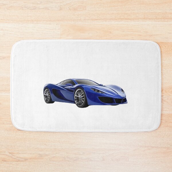 Item preview, Modern Blue Supercar - Tech & Speed Aesthetic designed and sold by DraftDose.