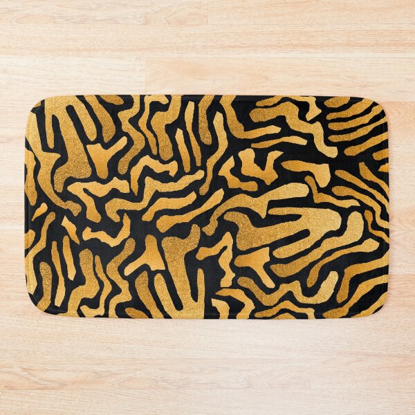 Item preview, Golden Glamorous Glitzy Hues Abstract Designs On Black designed and sold by DEC02.