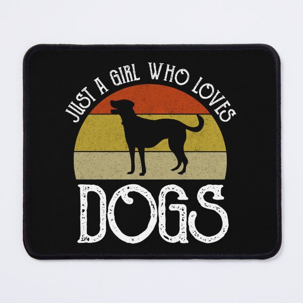 Item preview, Just A Girl Who Loves Dogs designed and sold by Cat Lady Designs.