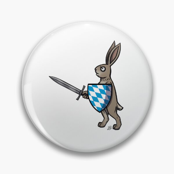 Item preview, Medieval Marginalia Bunny With Sword Art designed and sold by wswrnyhj65.