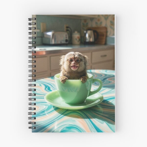 Item preview, Pygmy Marmoset in a Jadeite Tea Cup designed and sold by Tridentulus.