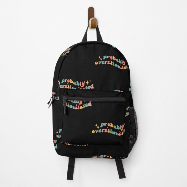 Item preview, Probably Overstimulated Retro Wavy Text designed and sold by wswrnyhj65.