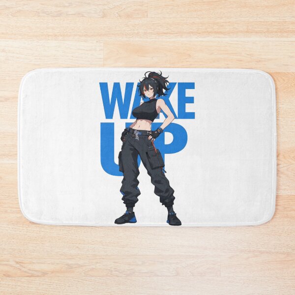 Item preview, Urban Tactical Edge - Techwear Anime Girl Blue Vibe designed and sold by Jimakmo.