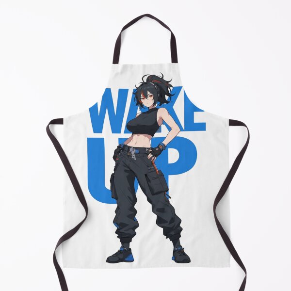 Item preview, Urban Tactical Edge - Techwear Anime Girl Blue Vibe designed and sold by Jimakmo.