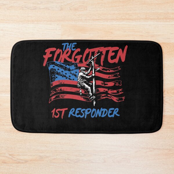 Item preview, Forgotten First Responder Electrical Lineman Appreciation designed and sold by Dressed For  Duty.