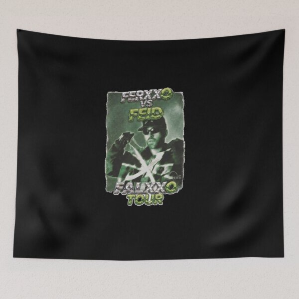 Item preview, FERXXO vs FEID by Pintiita | Ferxxo collage "FALXXO TOUR" sticker by feid  designed and sold by pintiita.
