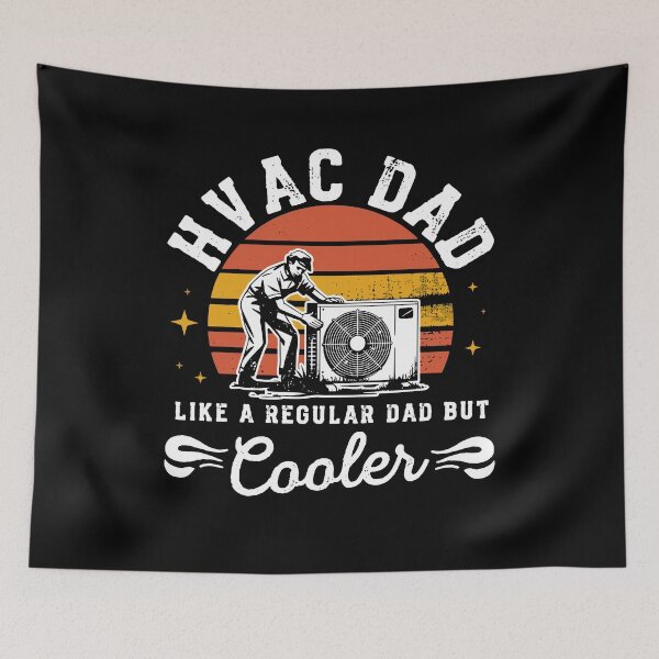 Item preview, HVAC Dad But Cooler Mens Funny HVAC Technician Sayings designed and sold by Dressed For  Duty.