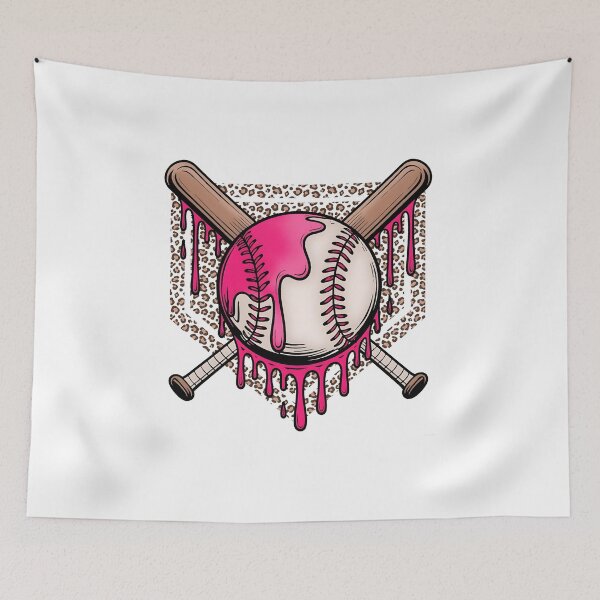 Item preview, Retro Dripping Baseball designed and sold by Lakatosarpad.