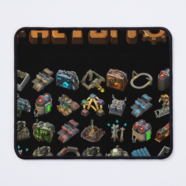 Item preview, Factorio The Factory Must Grow... designed and sold by etovkuiatel.