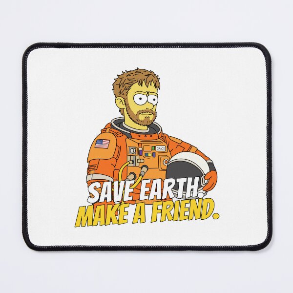Item preview, Save Earth Make a Friend Project Hail Mary designed and sold by Kawaii Koala.