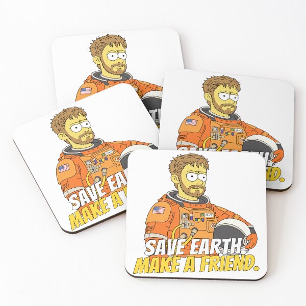 Item preview, Save Earth Make a Friend Project Hail Mary designed and sold by Kawaii Koala.