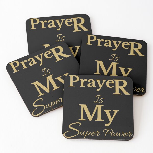 Item preview, Prayer is my super power designed and sold by FaithVerseDesigns.