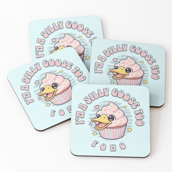Item preview, Silly Goose Cupcake FOMO designed and sold by Shy Fractal Designs.