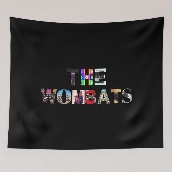 Item preview, The Wombatss Album Collage  Indie Band Fan  designed and sold by Oblitz.