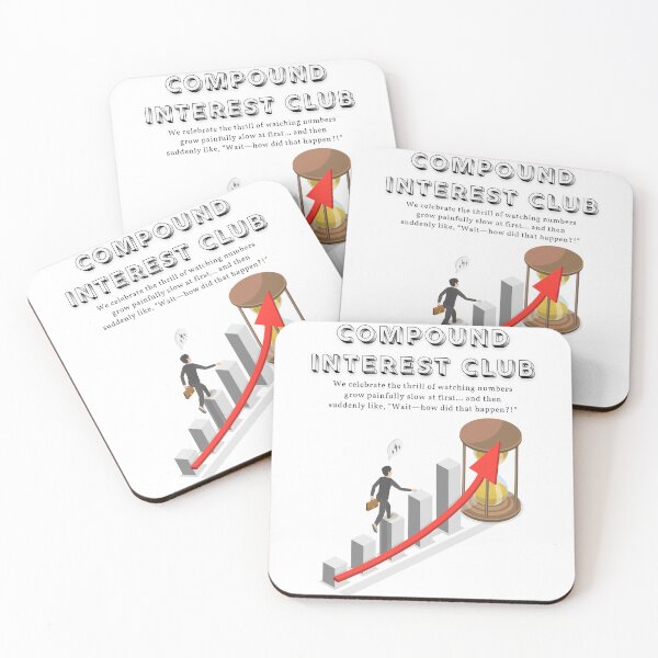 Item preview, Time Is Money Growth Chart Investing Mindset Finance Motivation designed and sold by E20STUDIO.