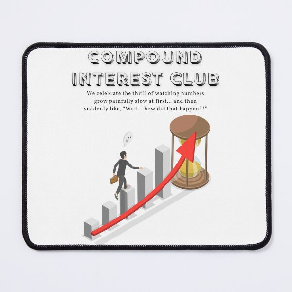 Item preview, Time Is Money Growth Chart Investing Mindset Finance Motivation designed and sold by E20STUDIO.